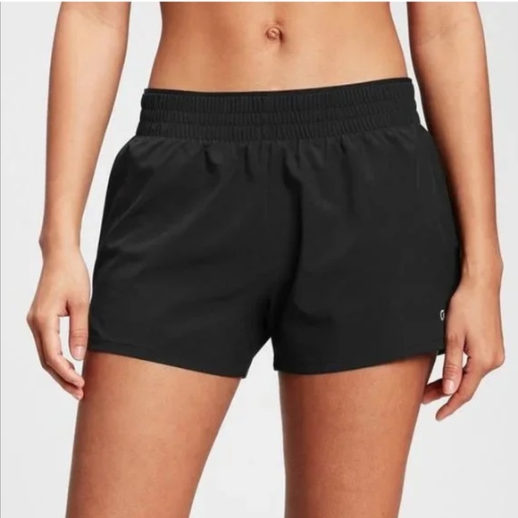 GapFit 3" Running Shorts, True Black, Size Small - Picture 1 of 6